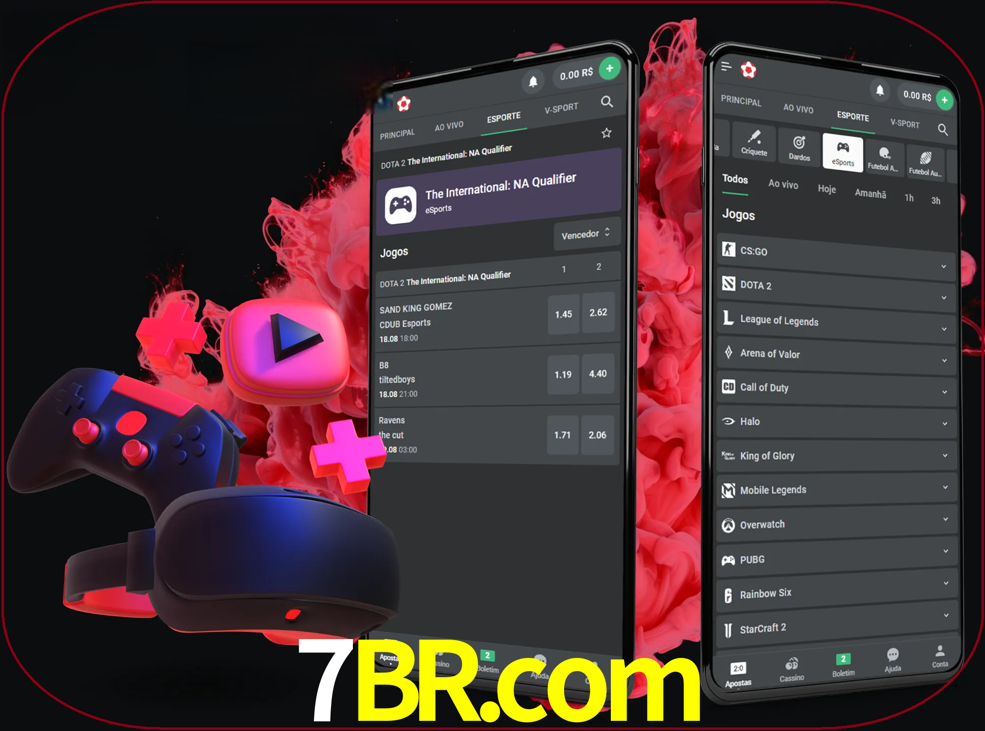 Para ter a aplicação móvel 7br no seu smartphone, basta descarregar o ficheiro apk e seguir as instruções.