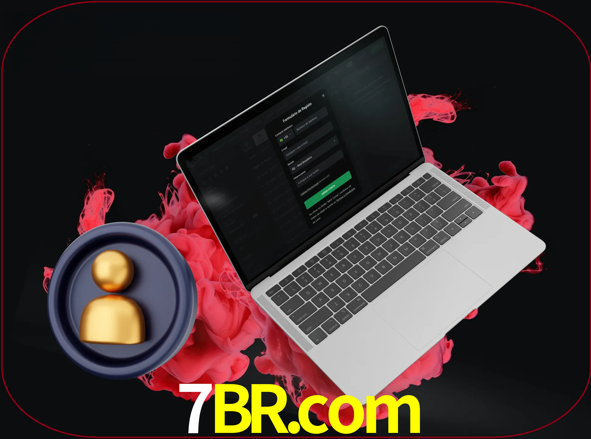 No cabeçalho do site 7br, clique no botão que o levará a um formulário especial onde terá de introduzir as suas informações actuais.
